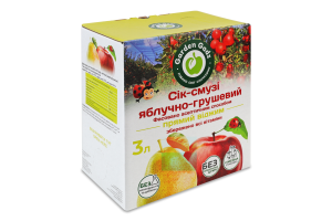 Сік-смузі яблучно-грушевий Garden Gadz к/у 3л
