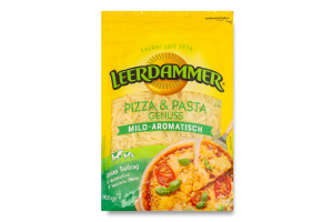 Сир напівтвердий тертий для піци та пасти 45% Леердаммер (10 шт) (Упаковка 0,160 кг)
