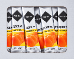 Джем Абрикос RIOBA к/у 30х20г