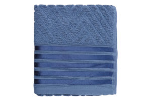 Рушник сталево-синій махровий 40*70см 500г/м2 GM Textile