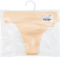 Труси-стрінги жіночі бежеві 80%ПА 20%еластан р.M/L/XL CH0610 Коттон Хілл