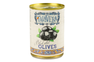 Оливки Talavera чорні без кісточки з/б