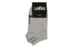 Шкарпетки жіночі Lapas Mini короткі сірий р.35-37