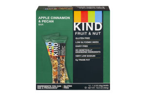 KIND Fruit & Nut Bar Apple Cinnamon & Pecan - 12 CT