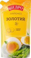 Майонез 50% Золотой Щедро д/п 500г