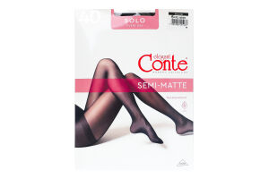 Колготки жіночі Conte elegant Solo 40den 5 nero
