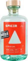 Джин 0.5л 45% Цитрусовый Spicer бут