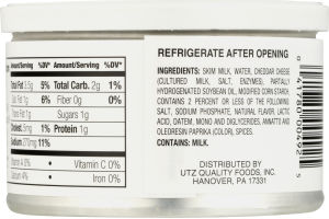 Utz Cheese Dip Mild Cheddar