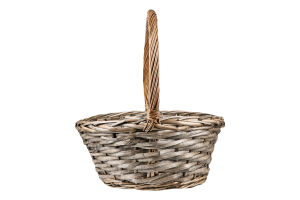 Кошик плетений овальний 47х37х17см 986387