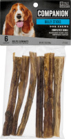 Companion Dog Chews Bully Sticks - 6 CT