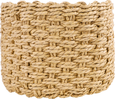 Корзина для зберігання Home&Care коричнева 21*15см