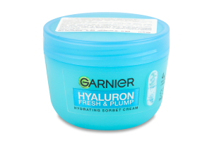 Крем-сорбет зволожувальний для надання свіжості та пружності шкірі обличчя з гіалуроновою кислотою Garnier 85г