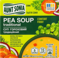 Суп гороховый Традиционный Тьотя Соня м/у 180г
