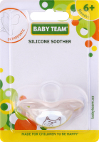 Пустушка ортодонтична від 6 міс №3011 Baby Team 1шт