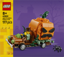 Конструктор для детей от 8лет №40822 Jack-O'-Lantern pickup truck Lego 177эл