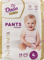 Підгузки-трусики Еліт Кеа 4 Максі 9-15кг 15шт ДаДа