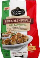 Cooked Perfect Homestyle Meatballs