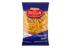 Вироби макаронні з твердих сортів пшениці Penne ziti rigate №34 Pasta Reggia м/у 500г