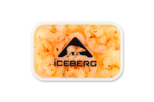 Креветки хвосты в масле со специями Iceberg п/у 200г