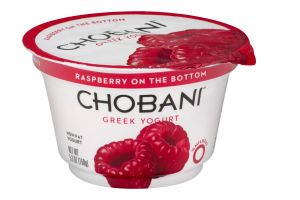Chobani Greek Yogurt Raspberry On The Bottom