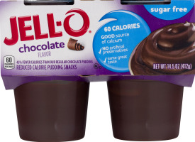 Jell-O Sugar Free Chocolate - 4 CT