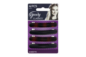 Goody Classics Barrette - 4 CT