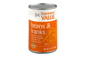 Guaranteed Value Beans & Franks