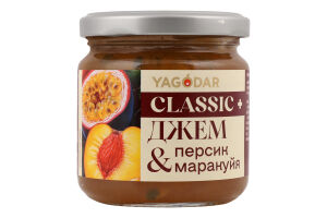 Джем Персик-маракуйя Yagodar с/б 210г