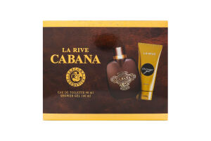 Набір Cabana Вода туалетна 90мл+Гель д/душу 100мл д/чоловіків La Rive