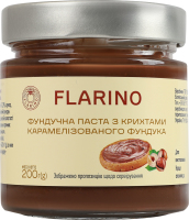 Паста фундучна з крихтами карамелізованого фундука Flarino с/б 200г