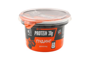 Пудинг нежирний протеїновий з сиропом Шоколад Protein 20g Міськмолзавод №1 ст 200г