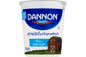 Dannon Nonfat Yogurt Plain
