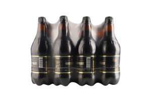 Пиво спеціальне 900мл 4.3% темне нефільтроване пастеризоване Бочкове Перша приватна броварня п/пл