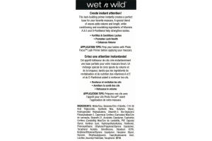 Wet n Wild Photofocus Lash Primer 849B Committed a Prime