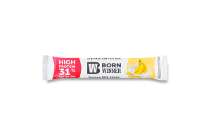 Батончик Born Winner Boost протеїн банан мілкшейк