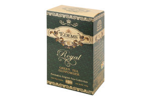 Чай зеленый листовой Gunpowder Royal Edems к/у 100г