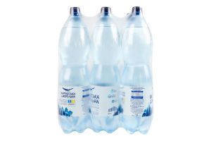 Вода минеральная сильногазированная природная столовая гидрокарбонатная кальциевая Карпатська джерельна п/бут 1.5л