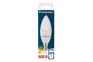 Лампа світлодіодна 7W E14 3000K Enerlight 1шт