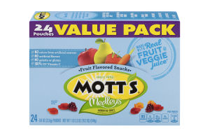 Mott's Medleys Fruit Flavored Snacks Assorted - 24 CT