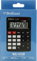 Калькулятор BS-008 8розрядів Brilliant
