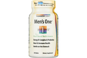 Rainbow Light Men's One Tablets - 30 CT