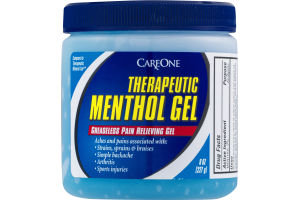 CareOne Therapeutic Menthol Gel