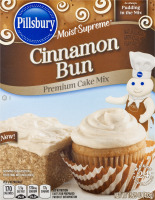 Pillsbury Moist Supreme Premium Cake Mix Cinnamon Bun