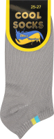 Шкарпетки чоловічі сірі з малюнком р.25-27 18363 Кул сокс