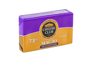 Масло сладкосливочное 73% безлактозное Крестьянское Cheese Club м/у 180г