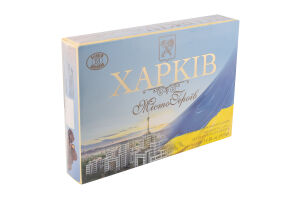 Цукерки Харків Місто Героїв 420г Бісквіт-шоколад