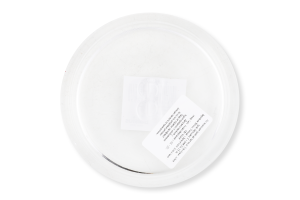 Свічник прозорий круглий 110мм Bolsius