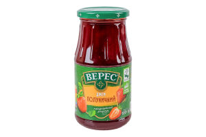 Джем полуничний стерилізований Верес с/б 630г