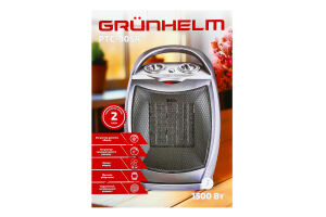 Тепловентилятор керамічний PTC905A 750/1500Вт Grunhelm