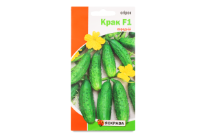 Насіння Огірок Крак F1 0,5г Яскрава